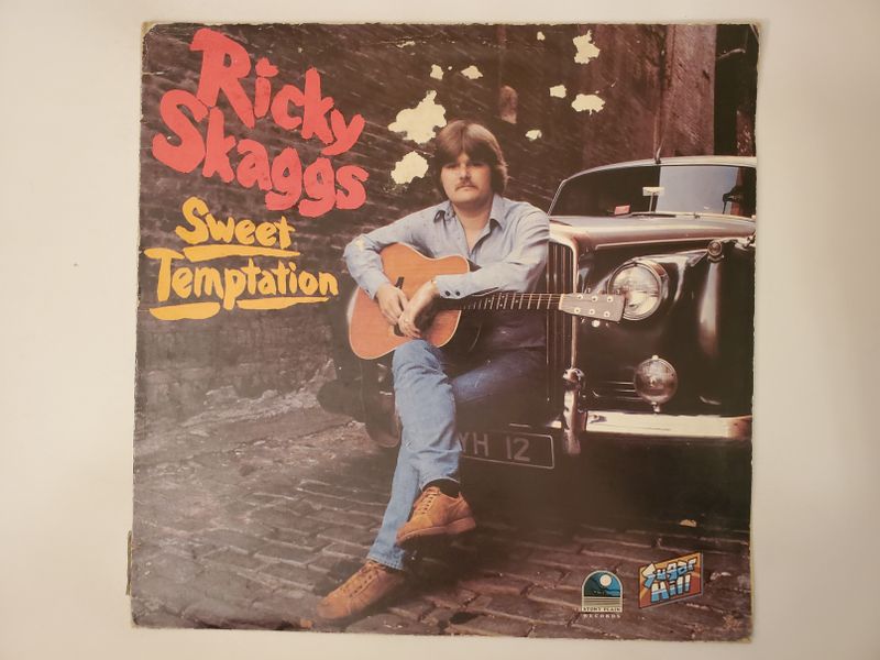 Ricky Skaggs Sweet Temptation vinyl record